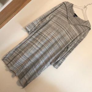 GAP hooded blk/white hooded cotton dress size XXL